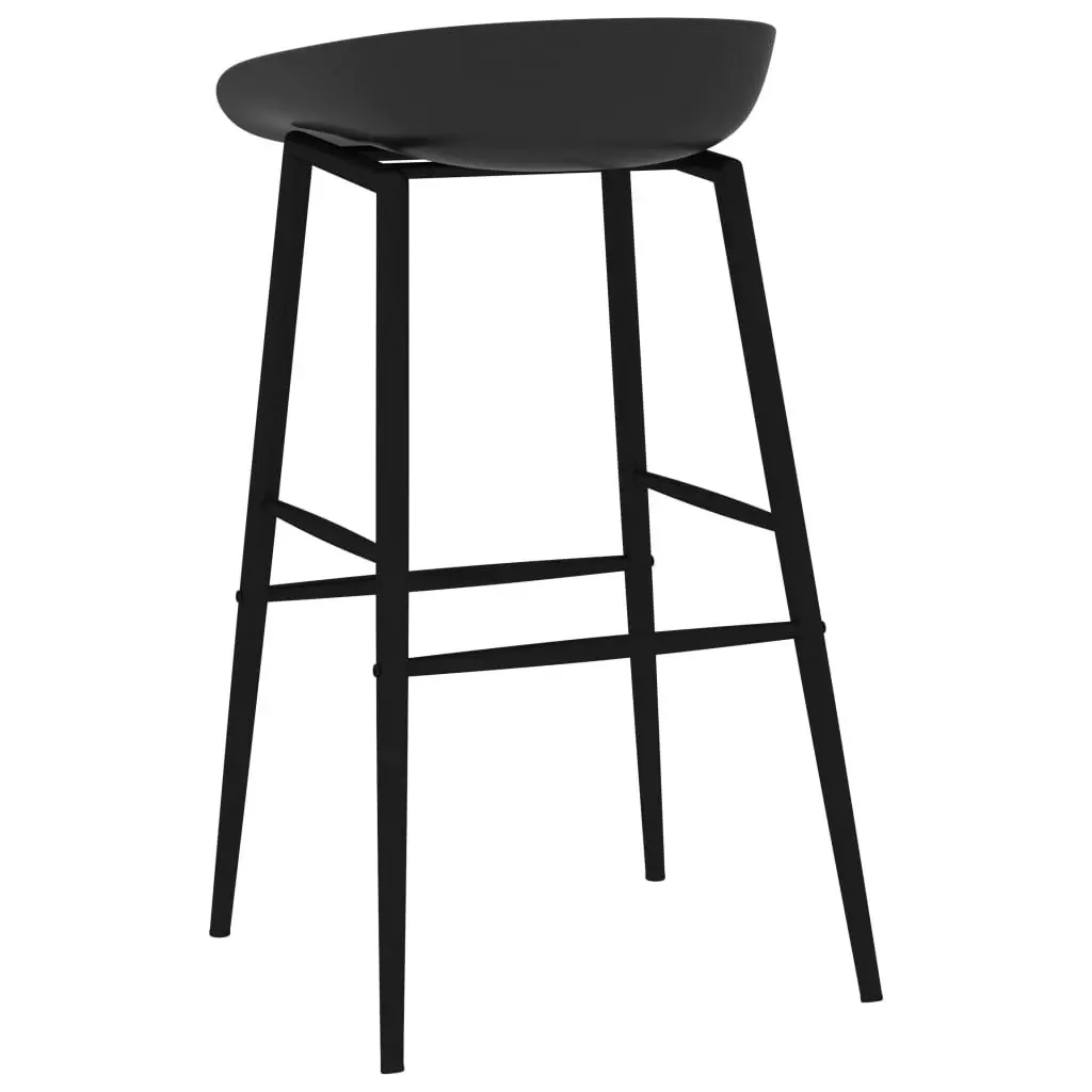 Bar Chairs 4 pcs Black 248167