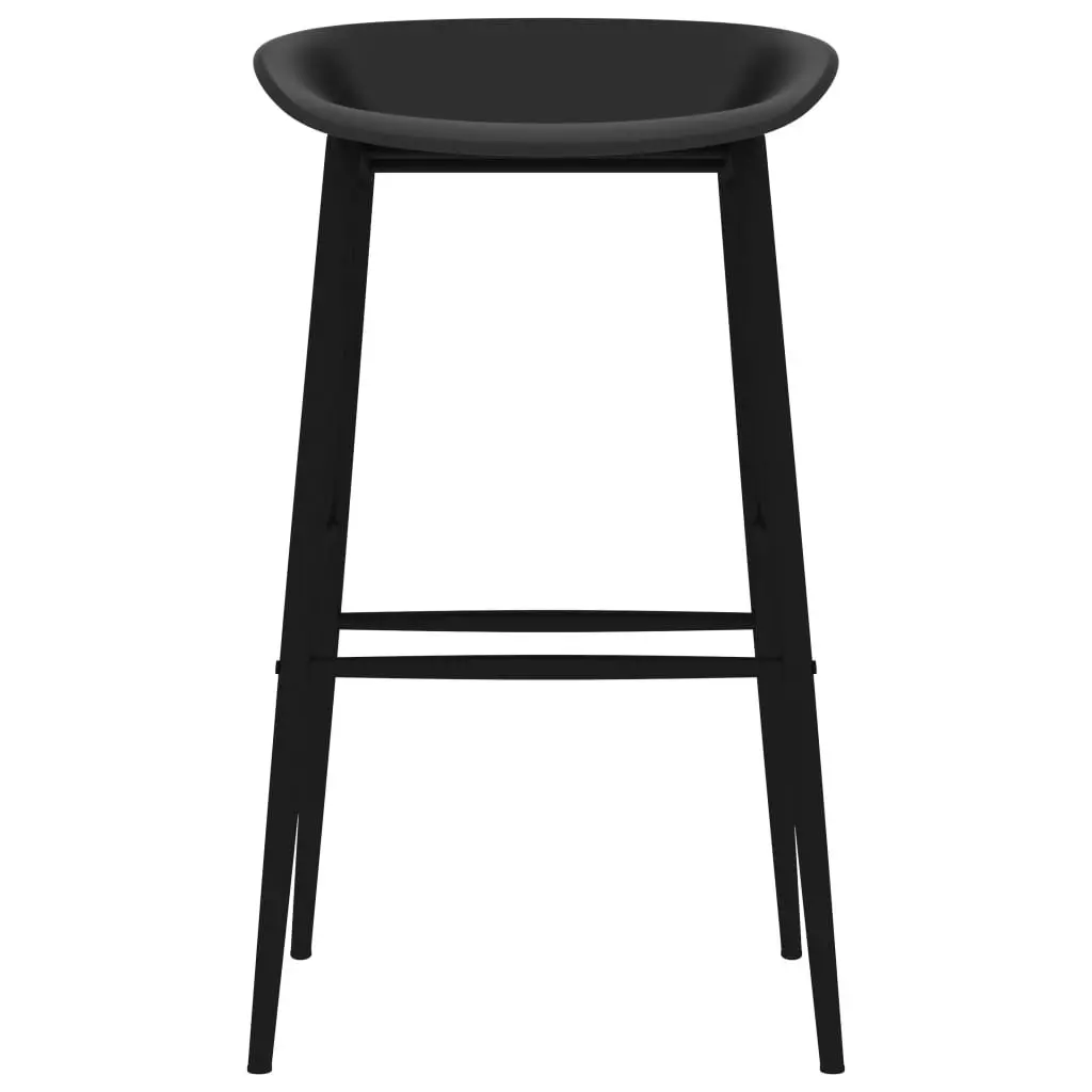 Bar Chairs 4 pcs Black 248167