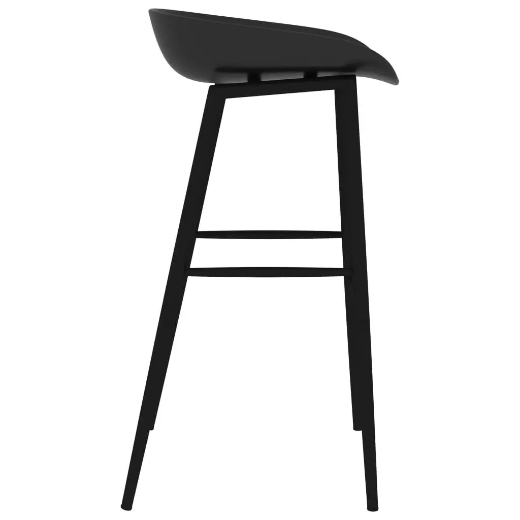 Bar Chairs 4 pcs Black 248167