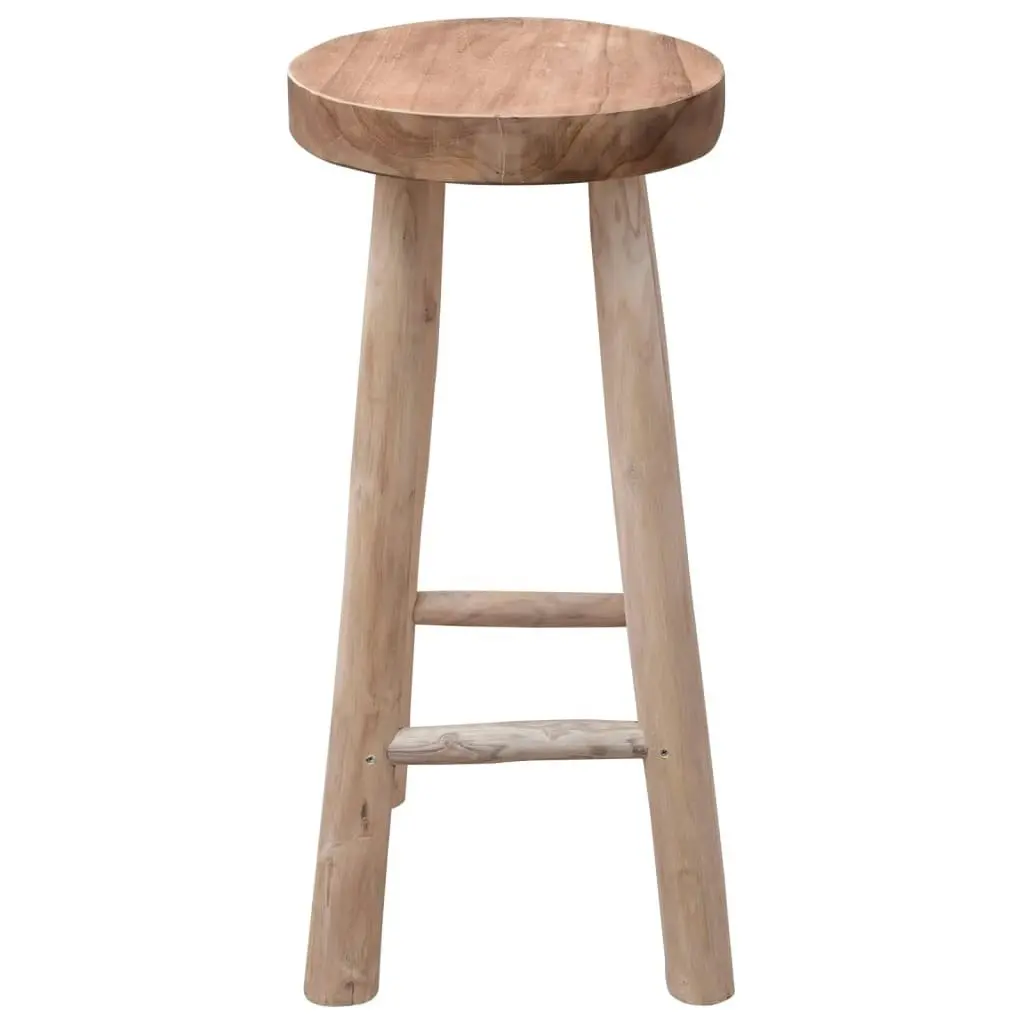 Bar Stool Solid Teak Wood 244545