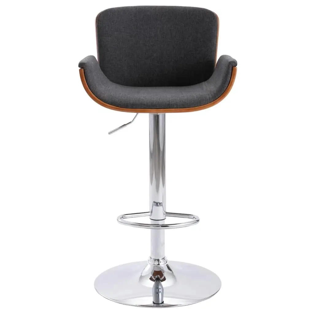 Bar Stool Grey Fabric 287379