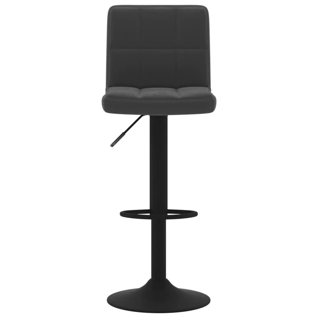 Bar Stools 2 pcs Black Velvet 334302