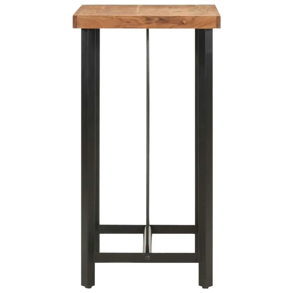 Bar Table 55x55x107 cm Solid Wood Acacia and Iron 356369