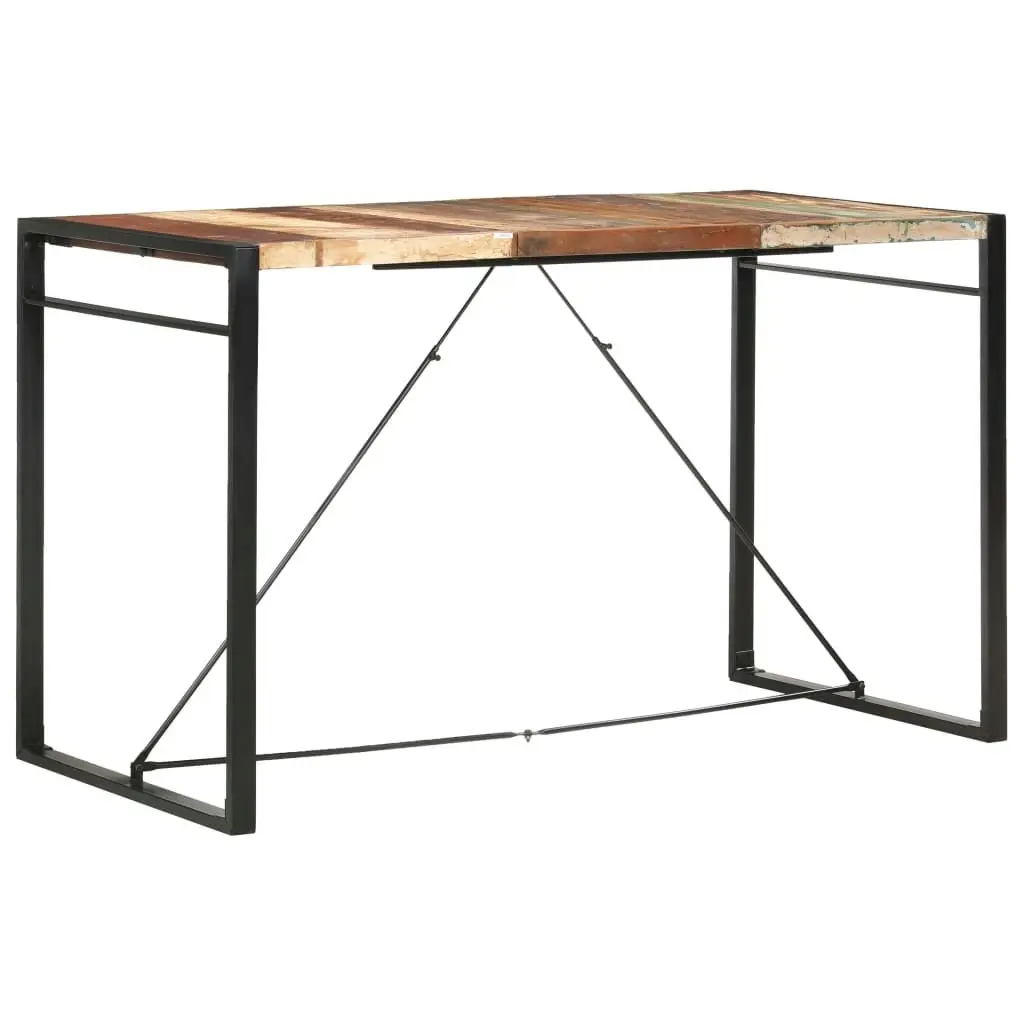 Bar Table 180x90x110 cm Solid Reclaimed Wood 285961