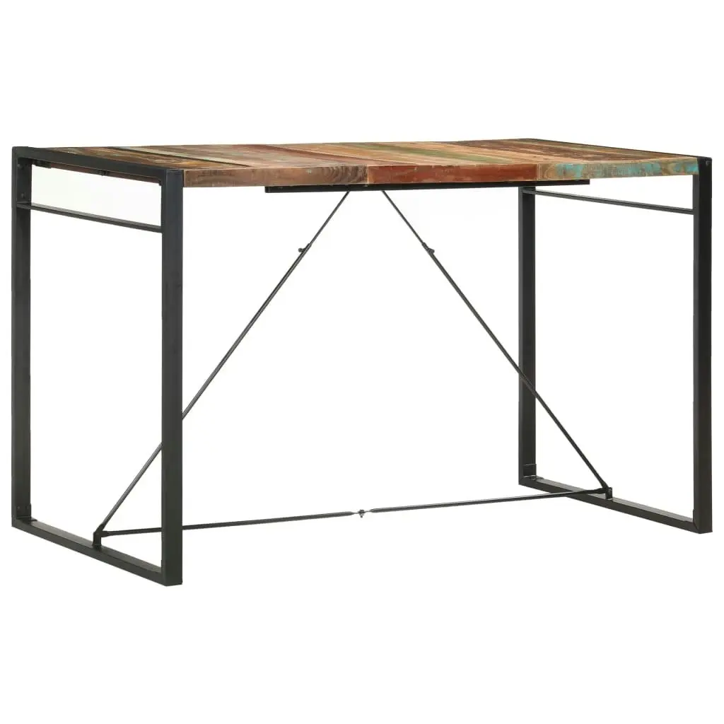 Bar Table 180x90x110 cm Solid Reclaimed Wood 285961