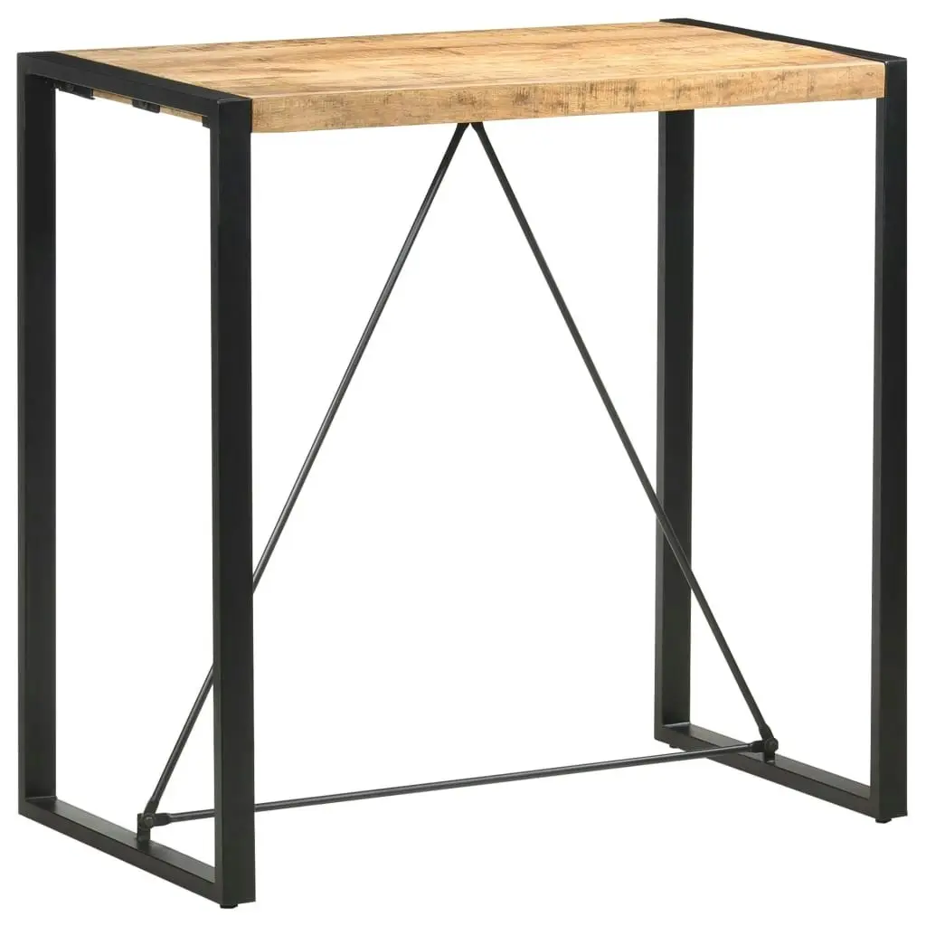 Bar Table 110x60x110 cm Solid Mango Wood 285954