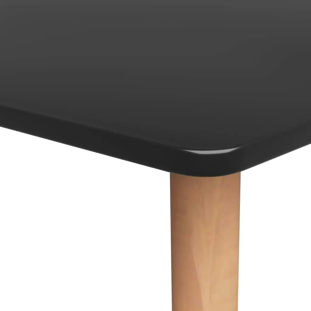 Bar Table Black 120x60x105 cm 248146