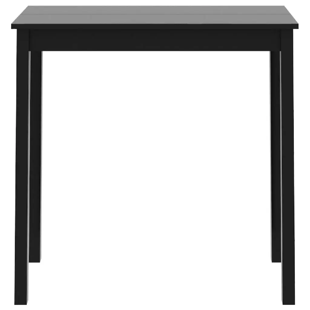 Bar Table MDF Black 115x55x107 cm 240378