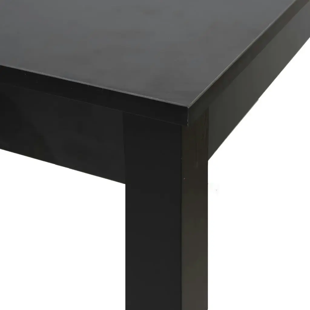 Bar Table MDF Black 55x55x107 cm 240379