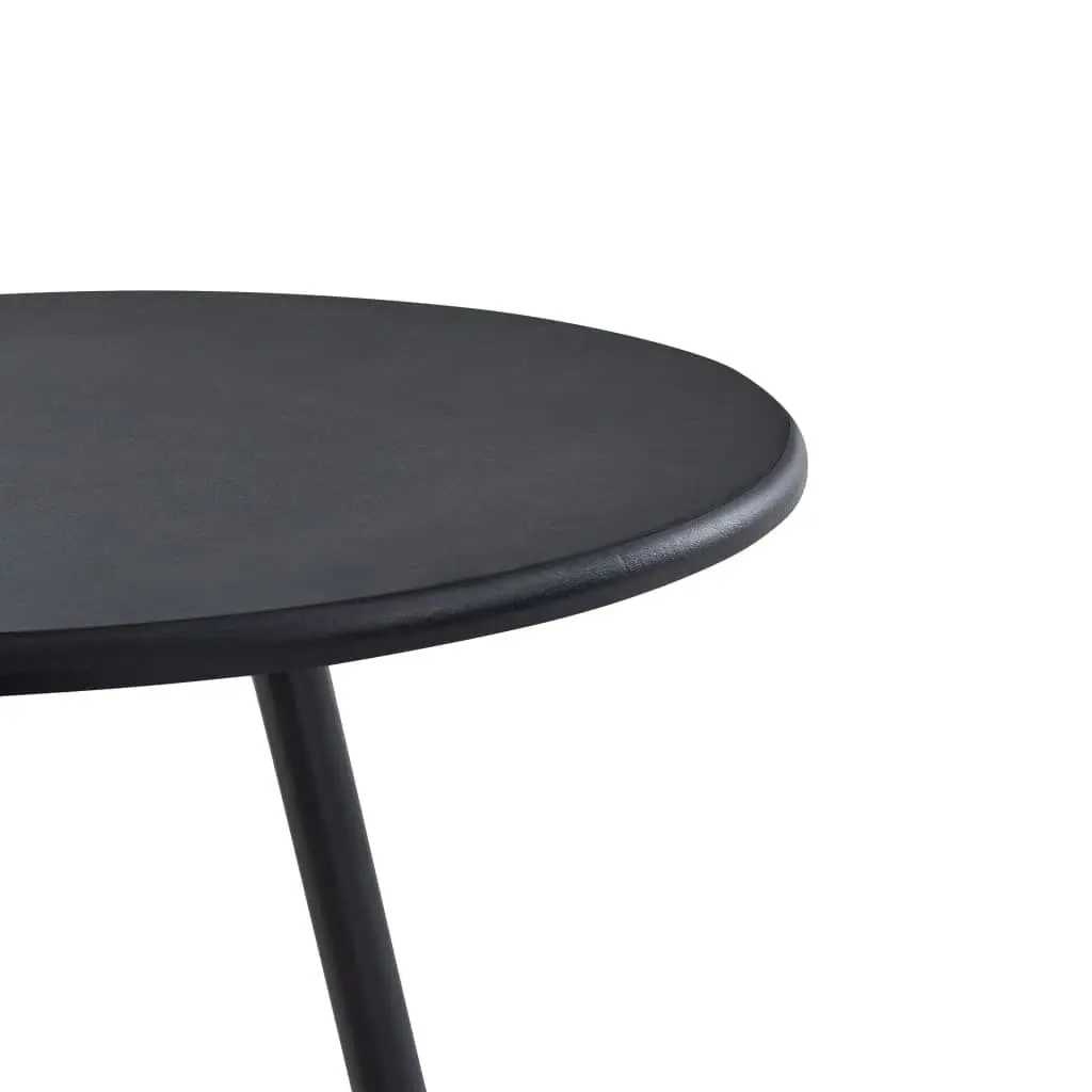 Bar Table Black 60x107.5 cm MDF 281543