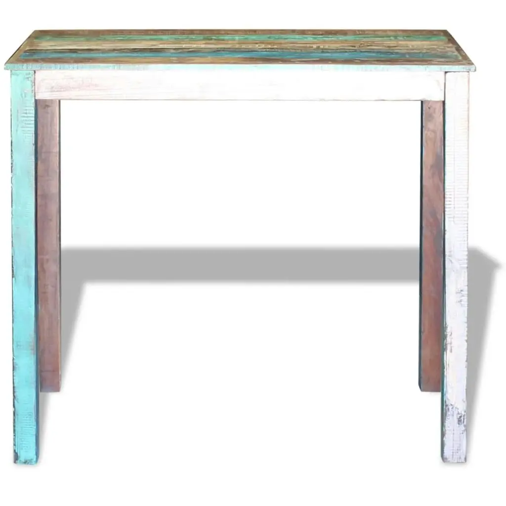 Bar Table Solid Reclaimed Wood 115x60x107 cm 243453