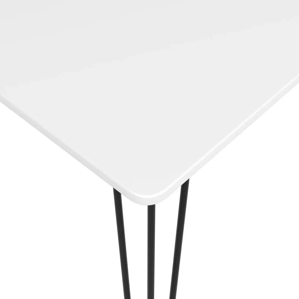 Bar Table White 120x60x105 cm 248144