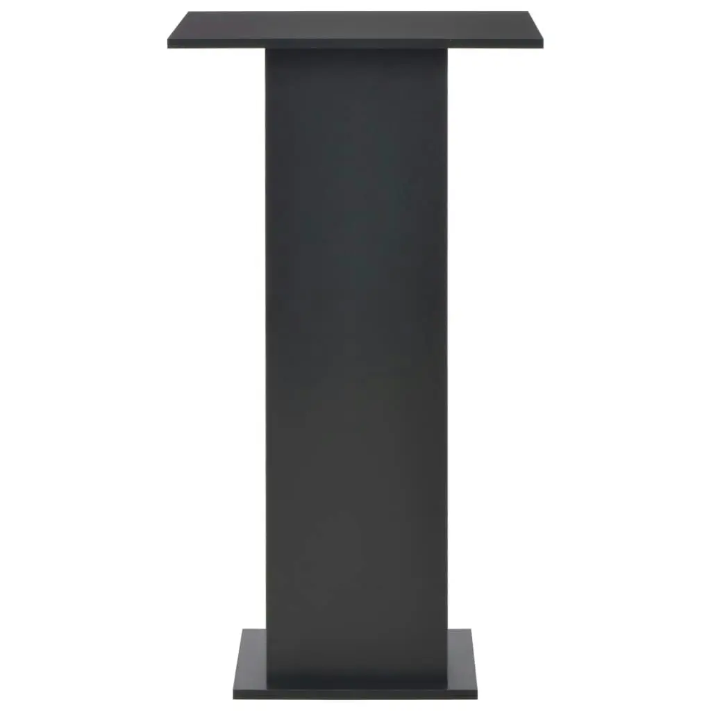 Bar Table Black 60x60x110 cm 280206