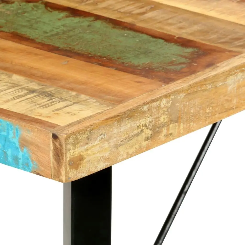 Bar Table 180x70x107 cm Solid Reclaimed Wood 286595