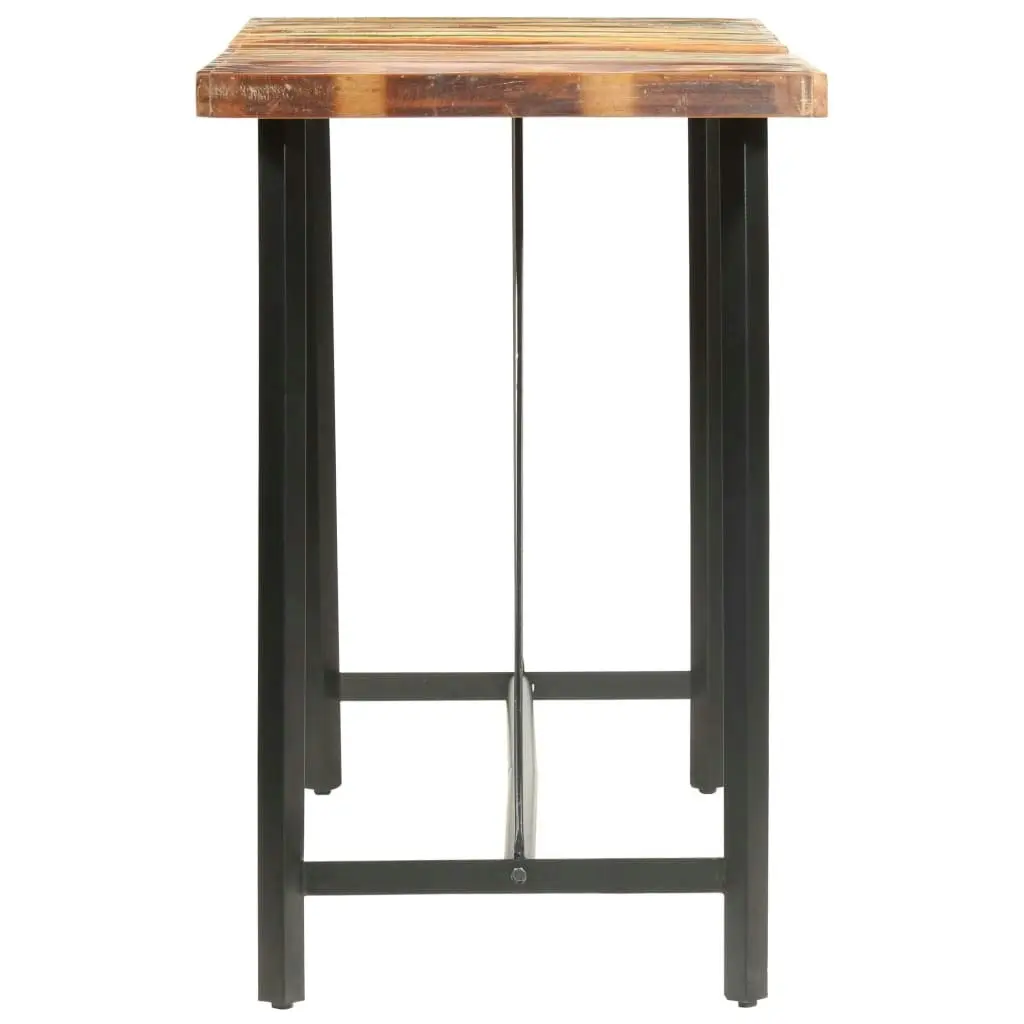 Bar Table 180x70x107 cm Solid Reclaimed Wood 286595