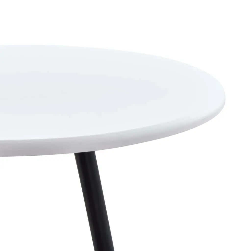 Bar Table White 60x107.5 cm MDF 281544