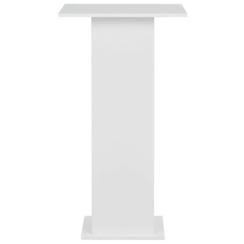 Bar Table White 60x60x110 cm 280205