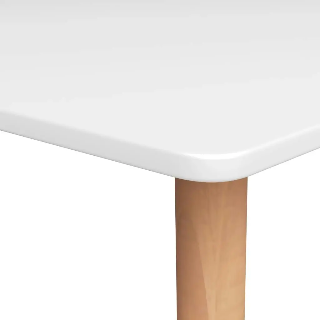 Bar Table White 120x60x105 cm 248145