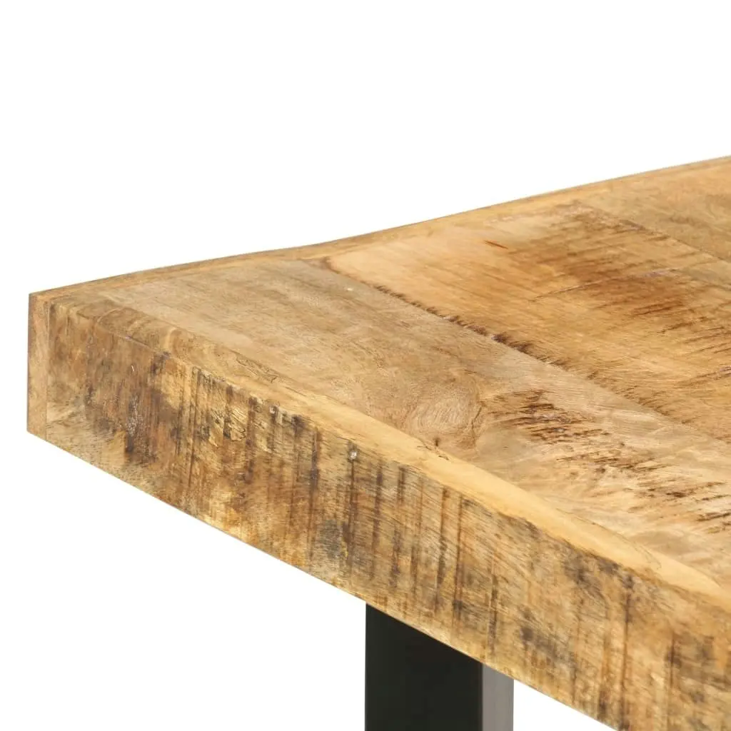 Bar table 150x70x107 cm Rough Mango Wood 286612