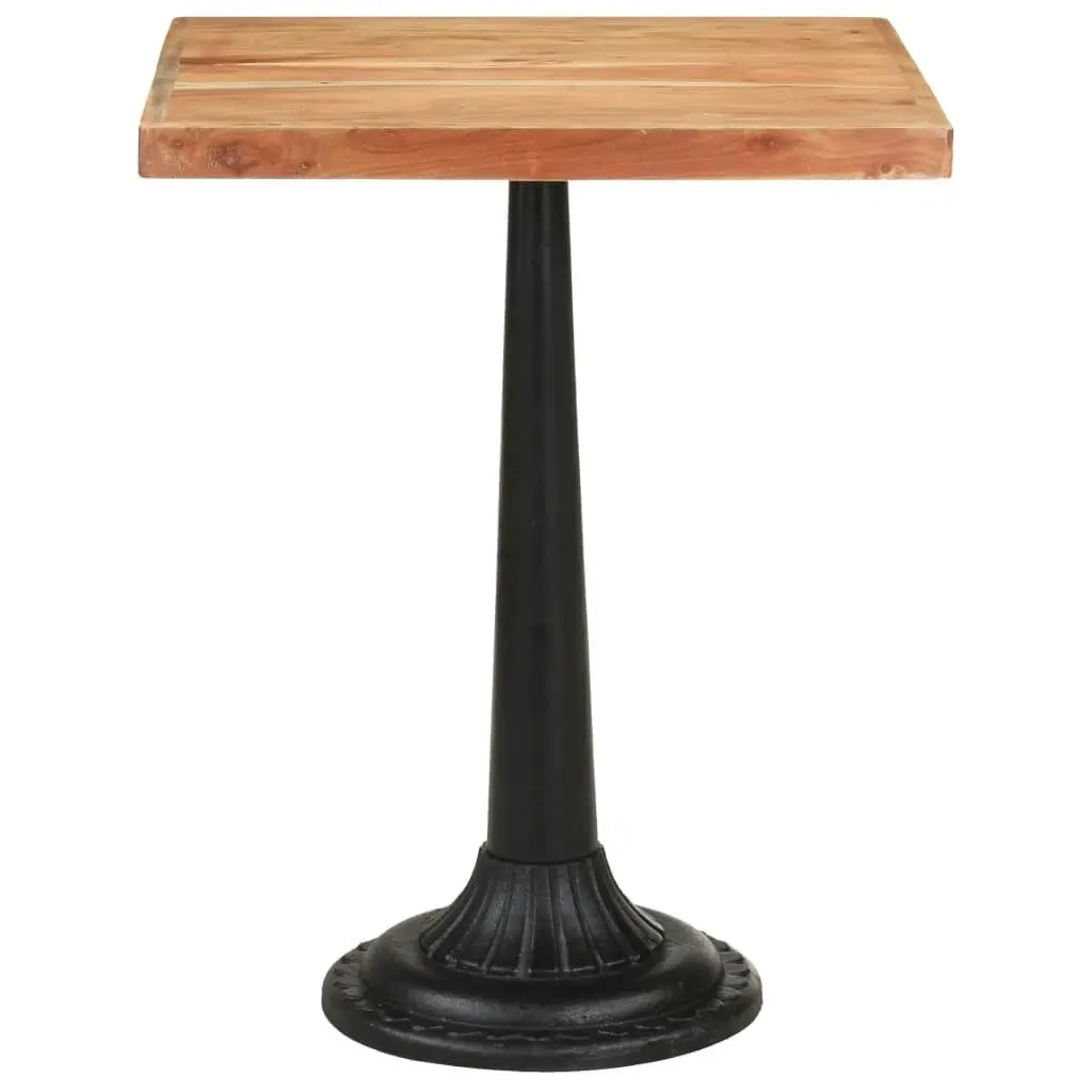 Bistro Table 60x60x76 cm Solid Acacia Wood 321091