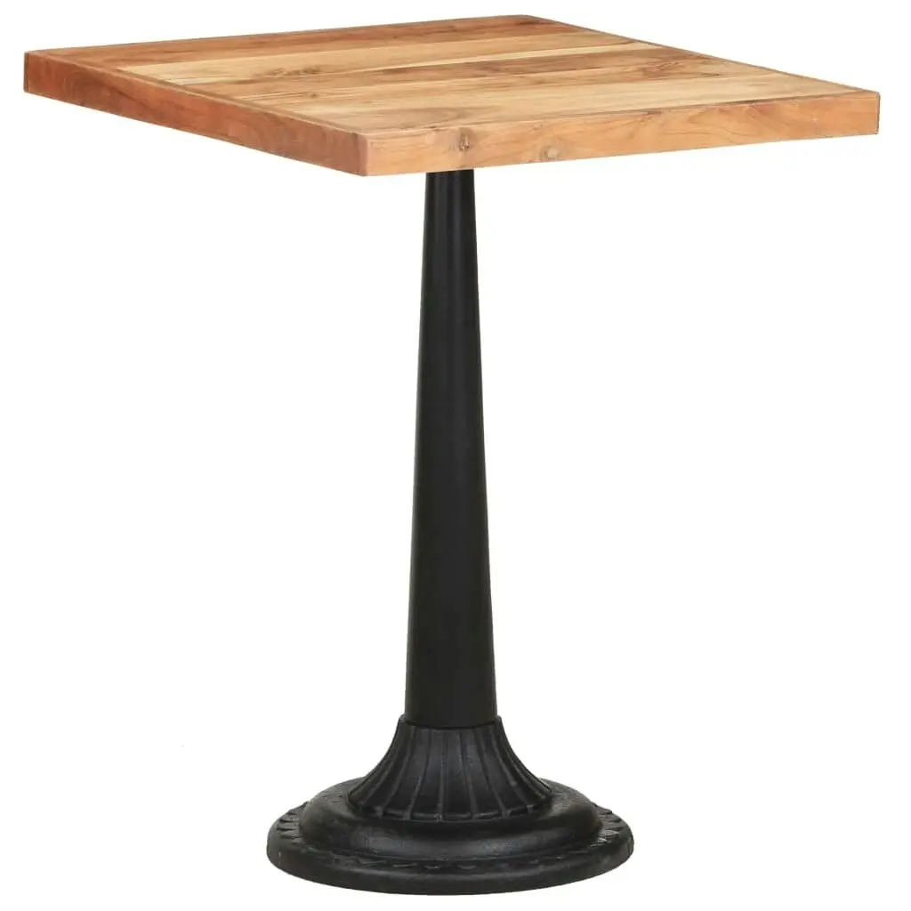 Bistro Table 60x60x76 cm Solid Acacia Wood 321091