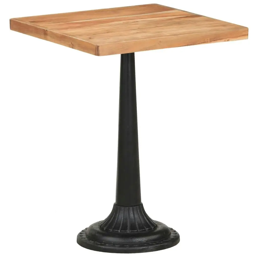 Bistro Table 60x60x76 cm Solid Acacia Wood 321091