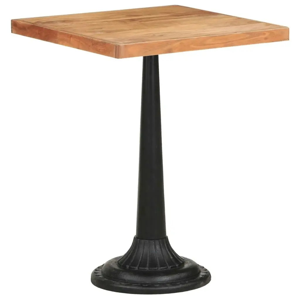 Bistro Table 60x60x76 cm Solid Acacia Wood 321091