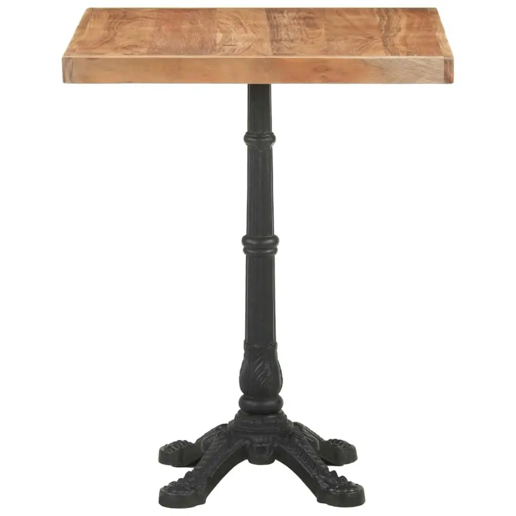 Bistro Table 60x60x76 cm Solid Acacia Wood 321085