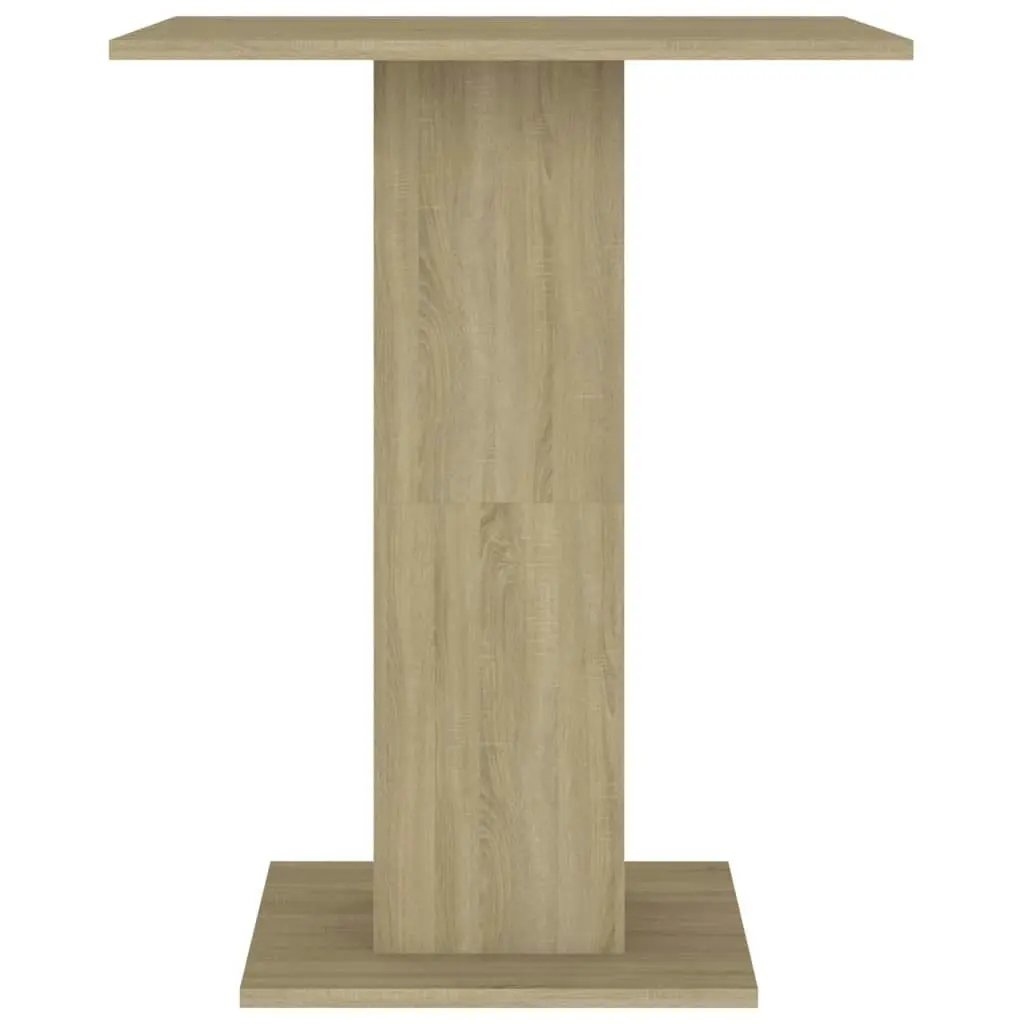 Bistro Table Sonoma Oak 60x60x75 cm Engineered Wood 802105