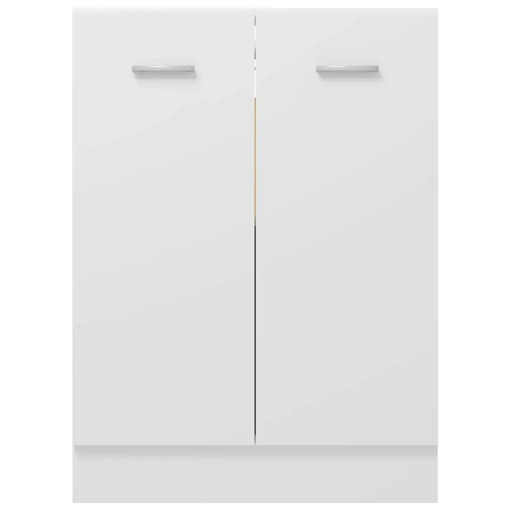 Bottom Cabinet White 60x46x81.5 cm Engineered Wood 801188