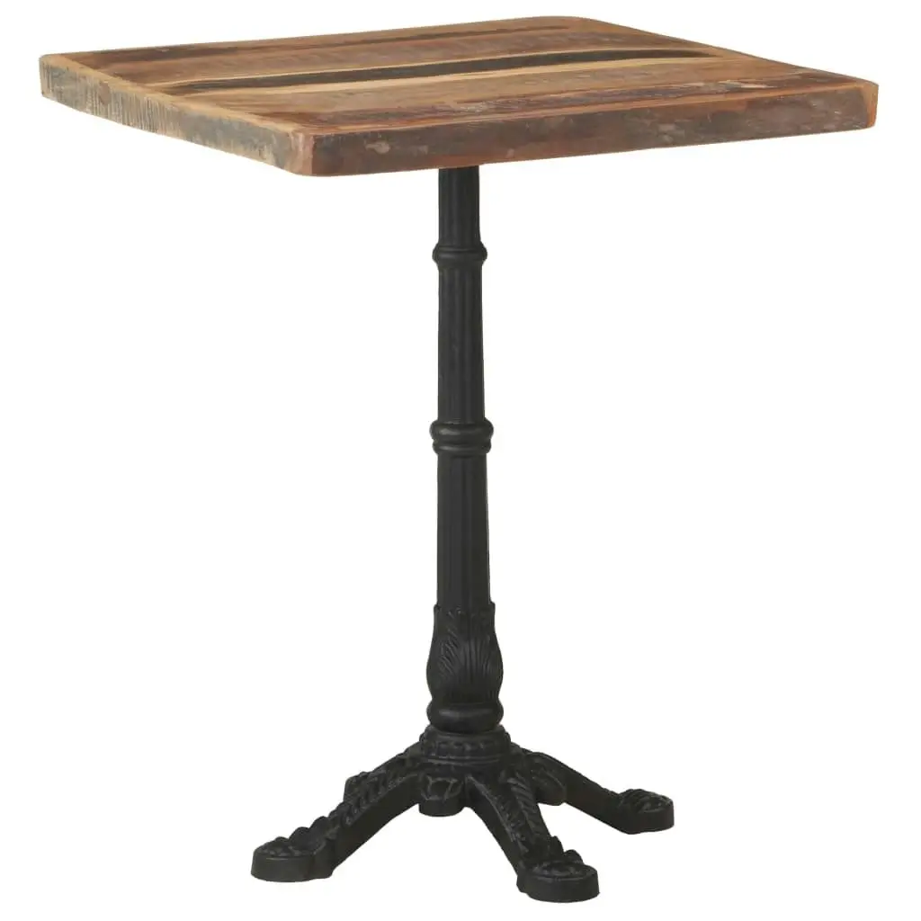 Bistro Table 60x60x76 cm Solid Reclaimed Wood 321086