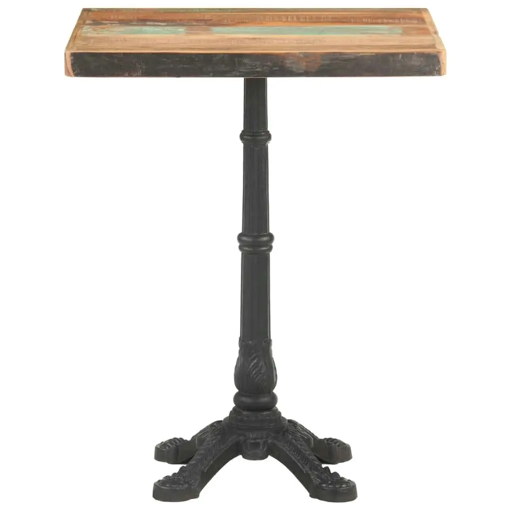 Bistro Table 60x60x76 cm Solid Reclaimed Wood 321086