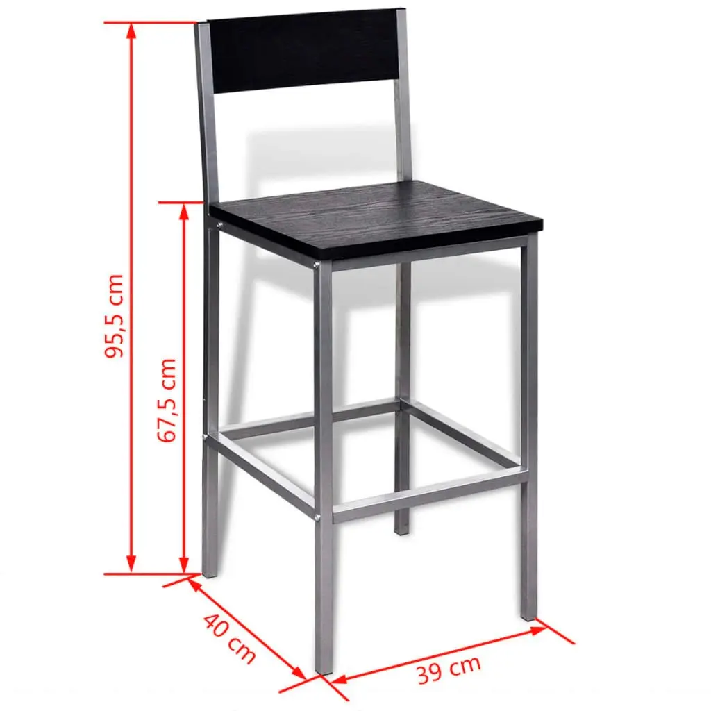 Counter Height Breakfast Bar Set 241495