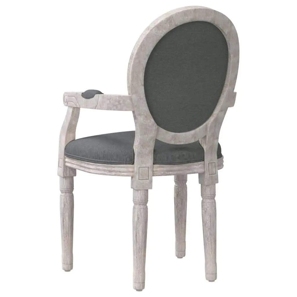 Dining Chair Dark Grey 54x56x96.5 cm Fabric 344481