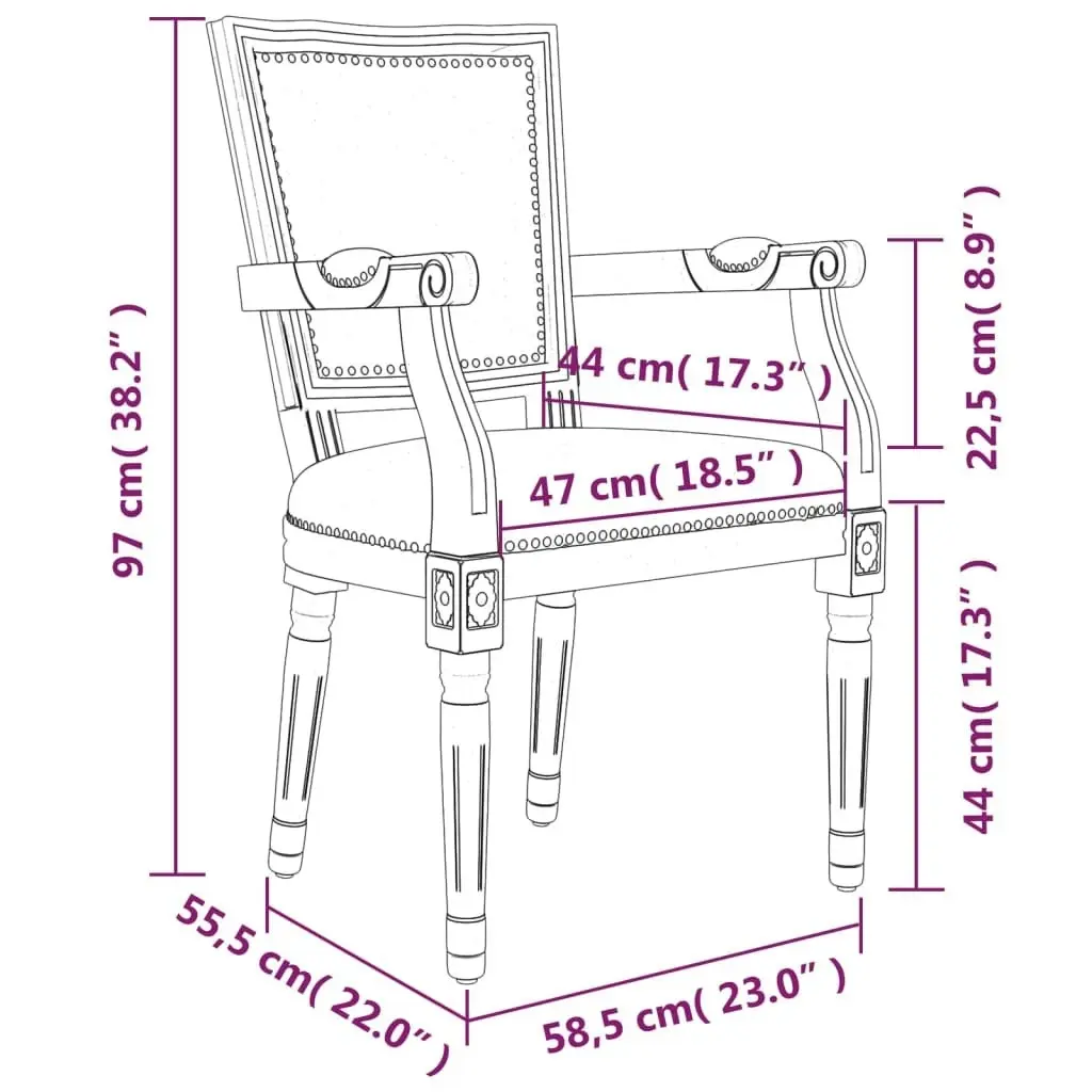 Dining Chair Linen 344494