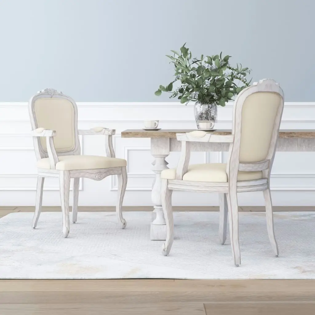 Dining Chairs 2 pcs 62x59.5x100.5 cm Linen 344464