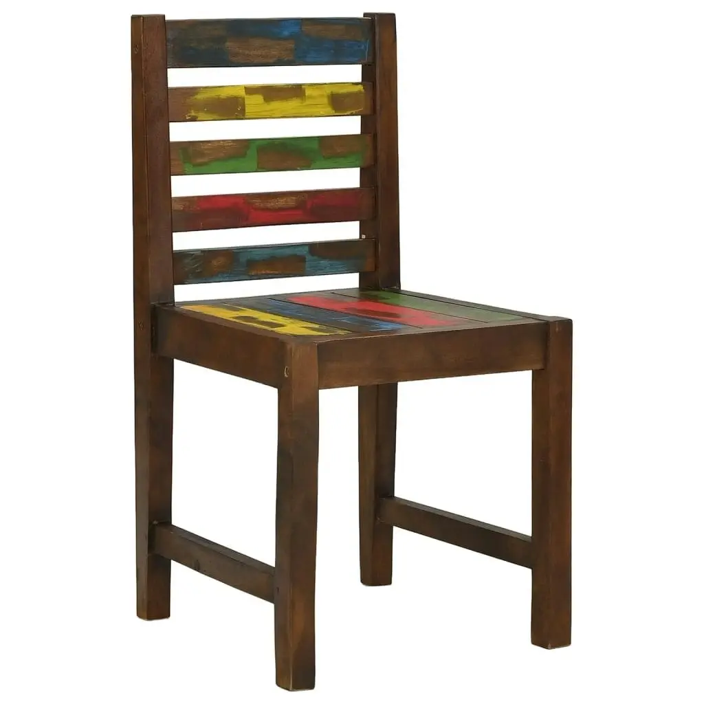 Dining Chairs 2 pcs Solid Reclaimed Wood 326179