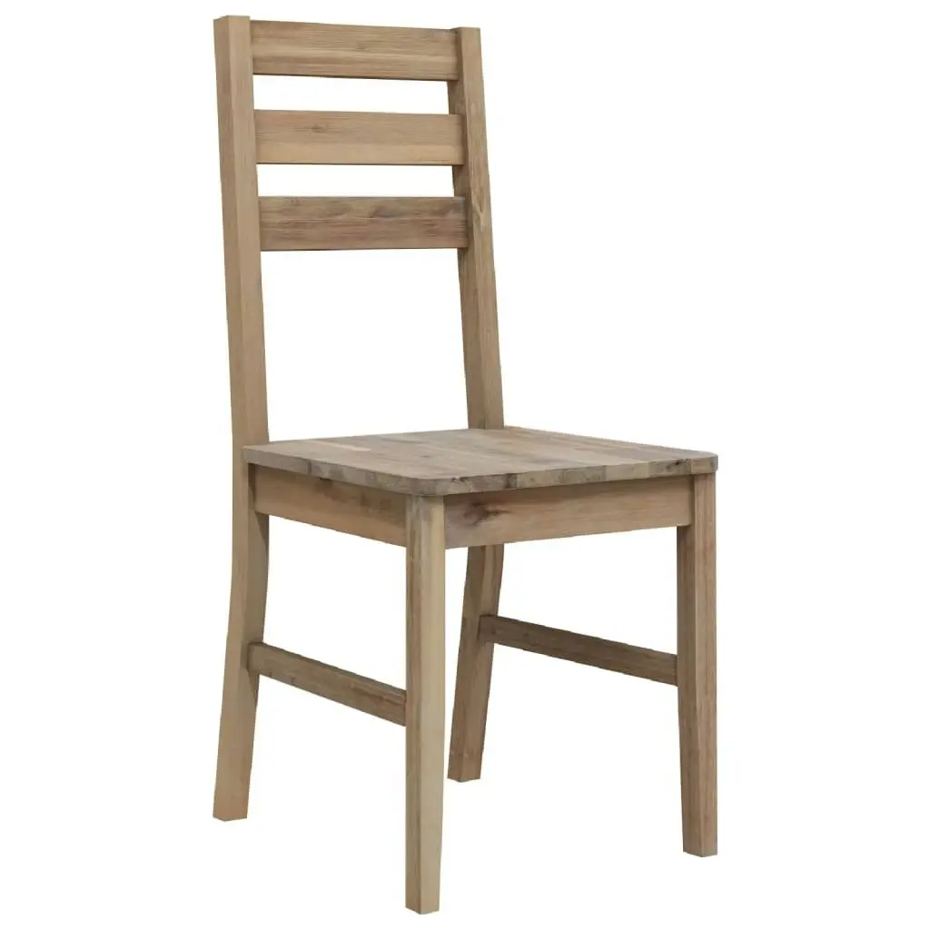 Dining Chairs 4 pcs Solid Acacia Wood 246006