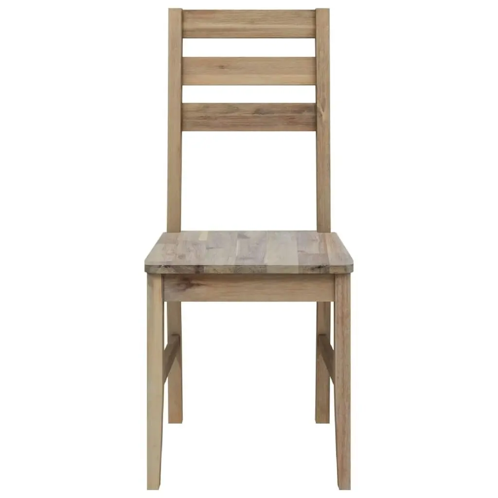 Dining Chairs 4 pcs Solid Acacia Wood 246006