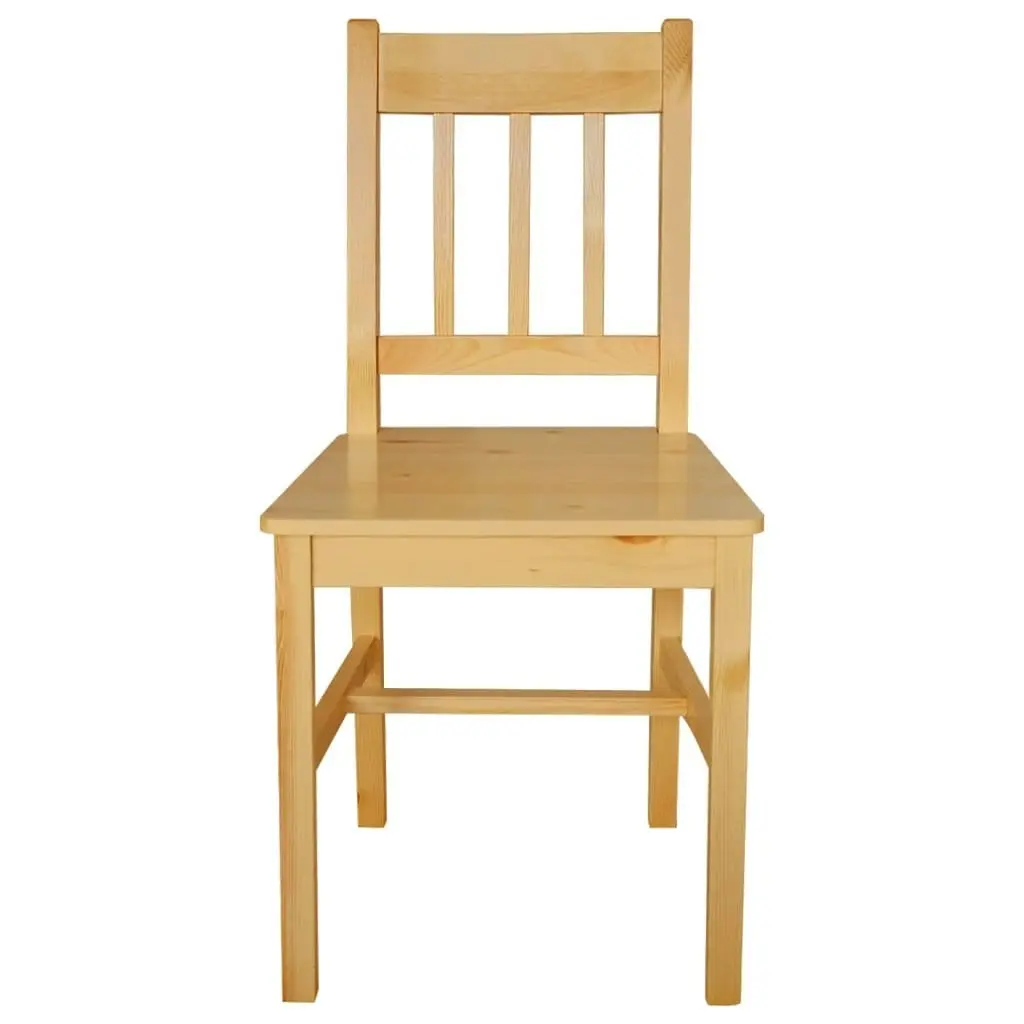 Dining Chairs 4 pcs Pinewood 241515