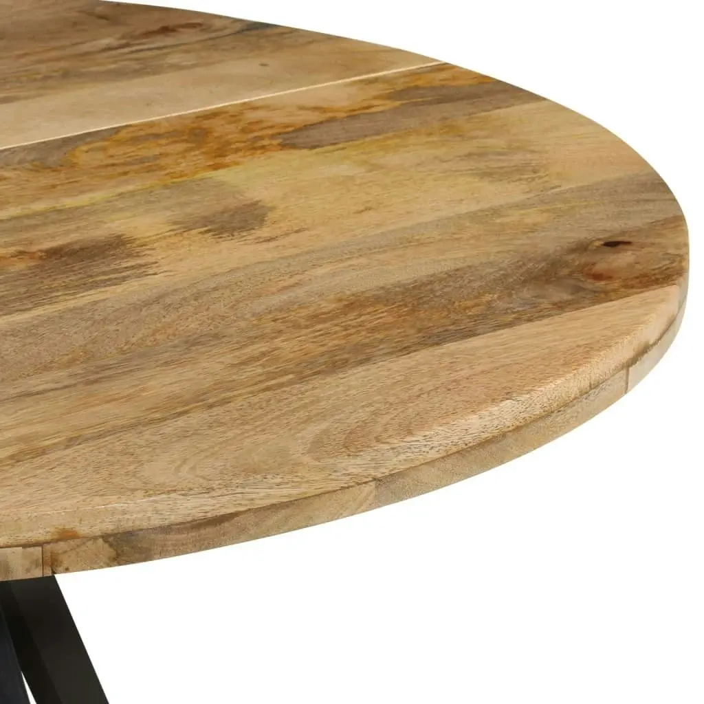 Dining Table 110x75 cm Solid Wood Mango 338476