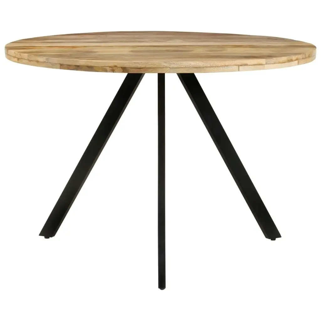 Dining Table 110x75 cm Solid Wood Mango 338476