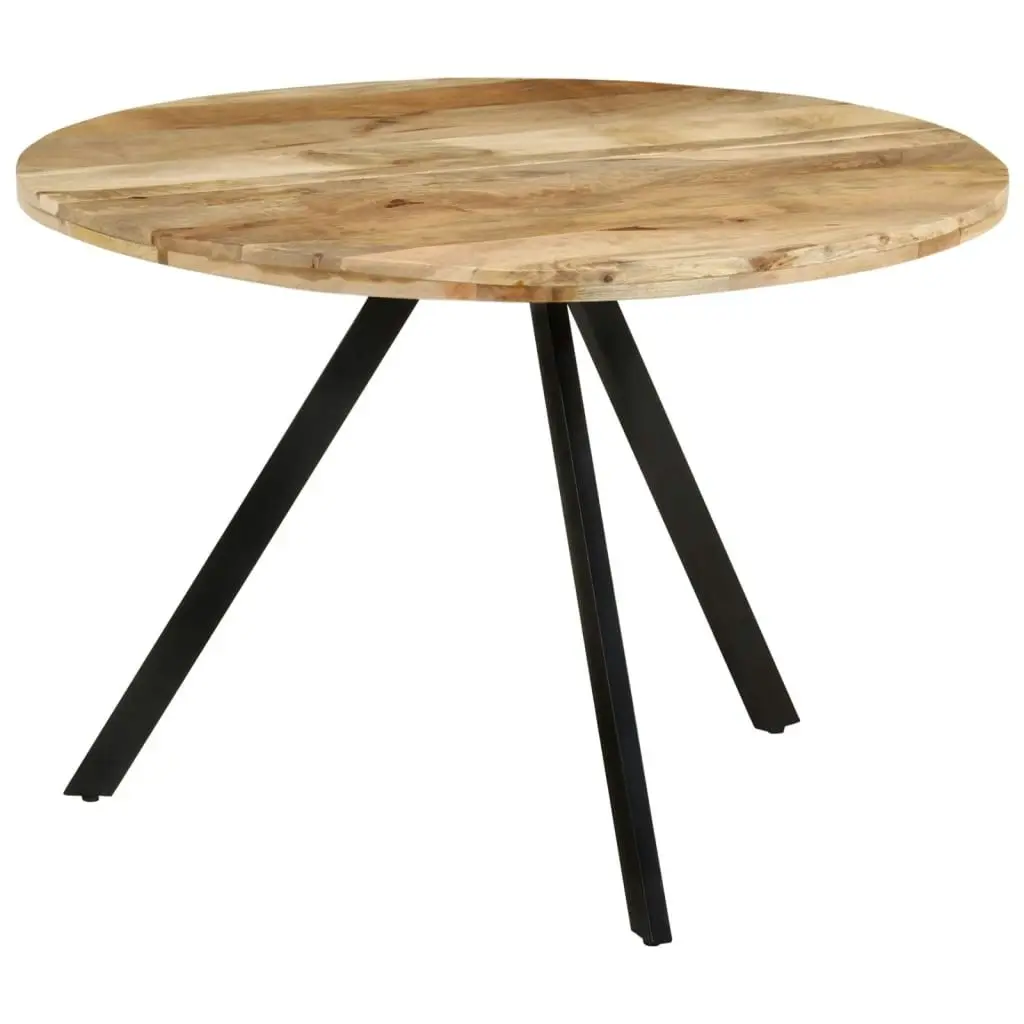 Dining Table 110x75 cm Solid Wood Mango 338476