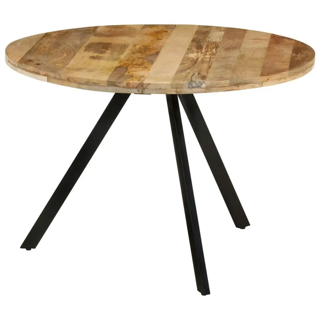 Dining Table 110x75 cm Solid Wood Mango 338476