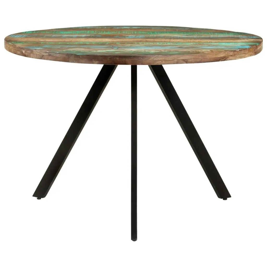 Dining Table 110x75 cm Solid Wood Reclaimed 338477