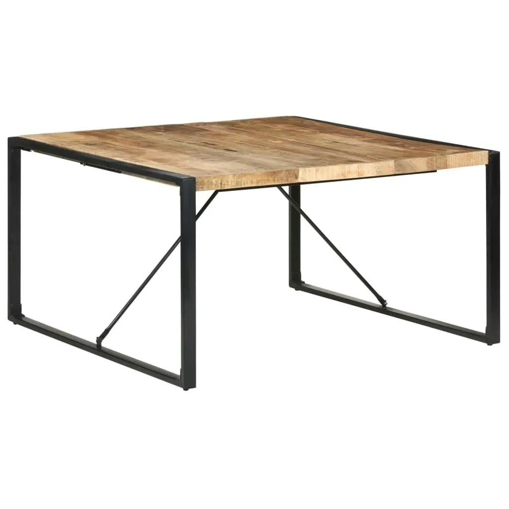 Dining Table 140x140x75 cm Solid Wood Mango 321572