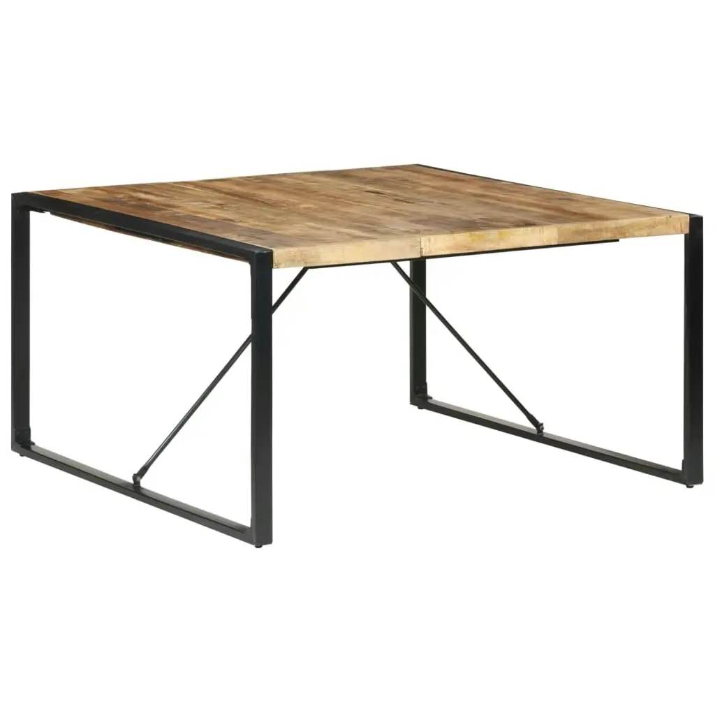 Dining Table 140x140x75 cm Solid Wood Mango 321572