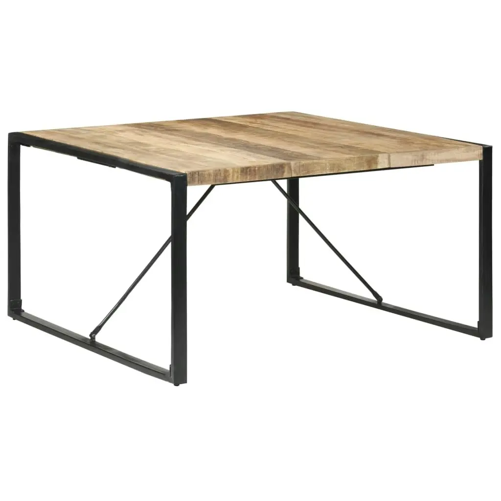 Dining Table 140x140x75 cm Solid Wood Mango 321572