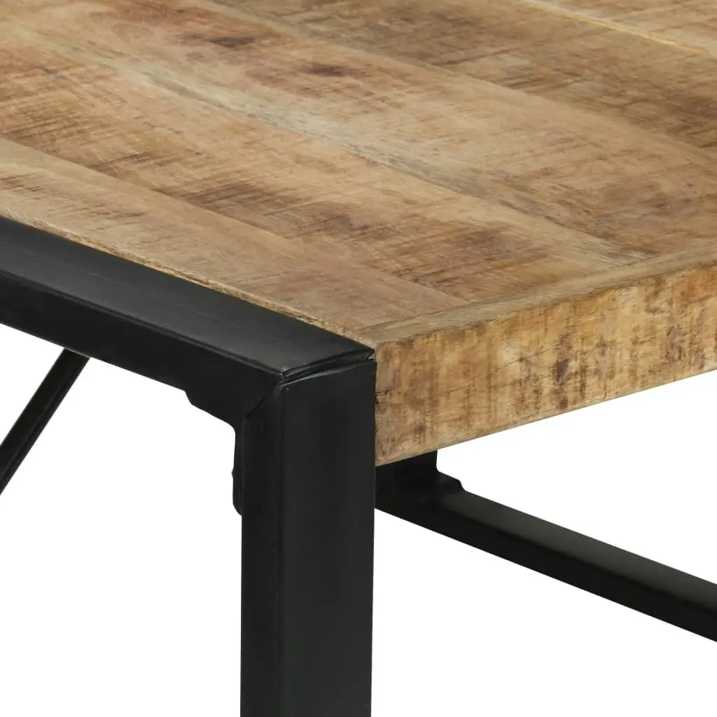 Dining Table 140x140x75 cm Solid Wood Mango 321572