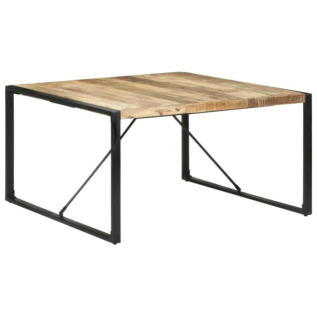 Dining Table 140x140x75 cm Solid Wood Mango 321572